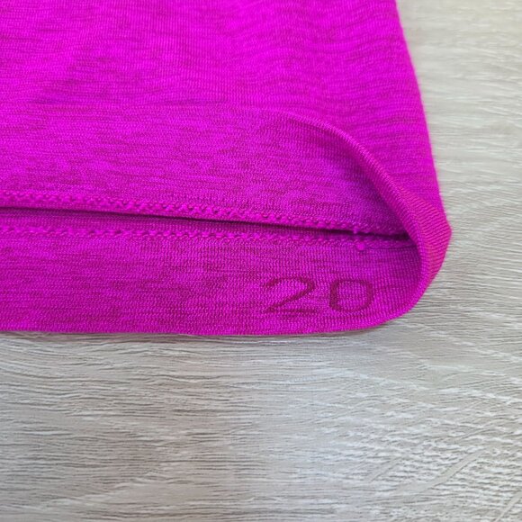 Lululemon Swiftly Tech Short Sleeve Shirt 2.0 Magenta Purple Women's Size 20 - Picture 15 of 16